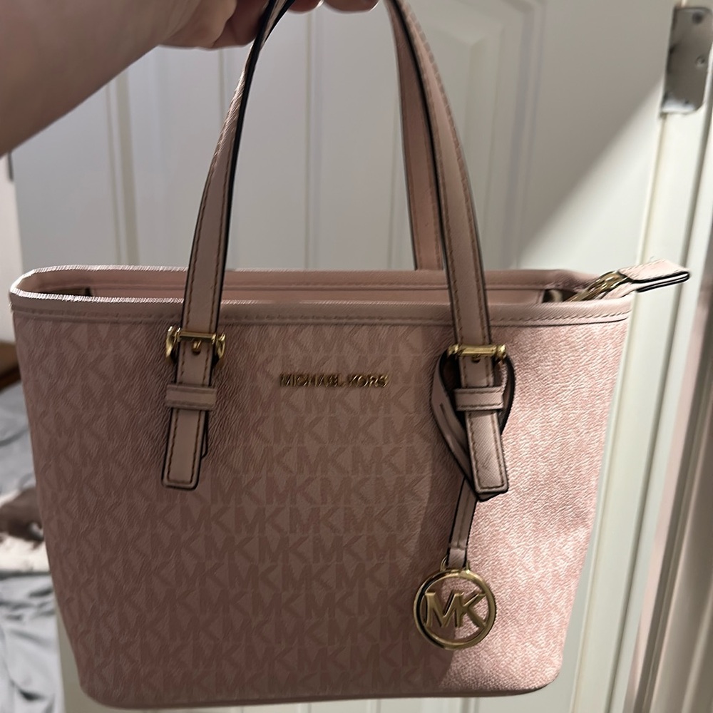 Michael Kors Blush Pink Signature Tote
